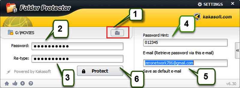 Πώς κλειδώνουμε έναν φάκελο ώστε να ανοίγει μόνο με κωδικό folder_protector